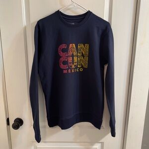 Patagonia Uprisal Crewneck Navy Cancun Graphic Sweatshirt Small